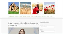 Desktop Screenshot of lottepalsteen.dk